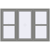 Ціноутворення Вікна 1800x1200 мм Altest Pony 375 RAL 9007 Grey aluminium з двох сторін