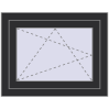Ціноутворення Вікна 740x590 мм REHAU Euro 70 ANTHRACITE_GREY_GLATT з двох сторін