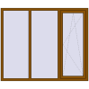Ціноутворення Вікна 1800x1500 мм REHAU Euro 60 GOLDEN OAK з двох сторін