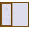 Ціноутворення Вікна 1760x1550 мм REHAU SYNEGO MD GOLDEN OAK з двох сторін