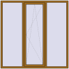 Ціноутворення Вікна 1800x1800 мм REHAU Euro 60 LIGHT_OAK з двох сторін
