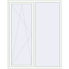 Ціноутворення Вікна 1550x1960 мм REHAU Euro 60