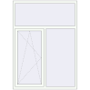 Ціноутворення Вікна 1350x1850 мм REHAU Brillant-Design