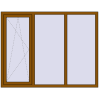 Ціноутворення Вікна 1800x1400 мм REHAU Euro 60 GOLDEN OAK з двох сторін