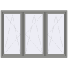 Ціноутворення Вікна 2000x1400 мм Altest Pony 375 RAL 9007 Grey aluminium з двох сторін
