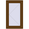 Ціноутворення Вікна 600x1000 мм REHAU Euro 60 WALNUT з двох сторін
