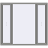 Ціноутворення Вікна 2000x1800 мм Altest Pony 375 RAL 9007 Grey aluminium з двох сторін