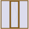 Ціноутворення Вікна 1950x2000 мм REHAU Euro 60 LIGHT_OAK з двох сторін