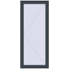 Ціноутворення Вікна 860x2050 мм REHAU Euro 70 ANTHRACITE_GREY_STRUKTURAL ззовні
