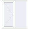 Ціноутворення Вікна 1150x1350 мм REHAU Brillant-Design Білий (RAL 9016) з двох сторін