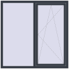Ціноутворення Вікна 1500x1500 мм REHAU Euro 70