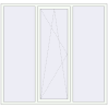 Ціноутворення Вікна 2000x1900 мм REHAU Euro 70 Білий (RAL 9016) з двох сторін