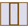 Ціноутворення Вікна 2100x1800 мм REHAU Euro 70 GOLDEN OAK з двох сторін