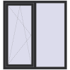 Ціноутворення Вікна 1300x1400 мм REHAU Euro 60