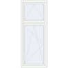 Ціноутворення Вікна 770x2010 мм REHAU Euro 60 Білий (RAL 9016) з двох сторін