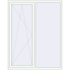 Ціноутворення Вікна 1500x1900 мм REHAU SYNEGO MD Білий (RAL 9016) з двох сторін