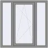 Ціноутворення Вікна 1200x1200 мм Altest Pony 375 RAL 9007 Grey aluminium з двох сторін