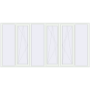 Ціноутворення Вікна 3000x1500 мм Altest Pony 375 RAL 9016 Traffic white з двох сторін