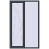 Ціноутворення Вікна 1210x1955 мм REHAU Brillant-Design