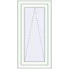 Ціноутворення Вікна 500x1000 мм Altest Pony 375 RAL 9016 Traffic white з двох сторін