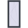 Ціноутворення Вікна 800x1700 мм REHAU Euro 70 ANTHRACITE_GREY_STRUKTURAL з двох сторін