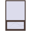 Ціноутворення Вікна 1200x1800 мм Altest Pony 375 RAL 8017 Chocolate brown з двох сторін