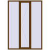 Ціноутворення Вікна 1550x2200 мм REHAU Euro 70 WALNUT з двох сторін