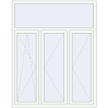 Ціноутворення Вікна 1620x2040 мм REHAU Brillant-Design Білий (RAL 9016) з двох сторін