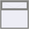 Ціноутворення Вікна 1500x1500 мм Altest Pony 375 RAL 9007 Grey aluminium з двох сторін
