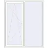 Ціноутворення Вікна 1560x1870 мм REHAU Euro 70 Білий (RAL 9016) з двох сторін