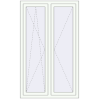 Ціноутворення Вікна 1000x1650 мм REHAU Brillant-Design