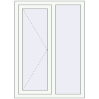 Ціноутворення Вікна 900x1250 мм REHAU Euro 60