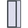 Ціноутворення Вікна 1100x2170 мм REHAU SYNEGO MD ANTHRACITE_GREY_STRUKTURAL з двох сторін