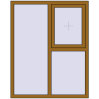 Ціноутворення Вікна 1200x1500 мм REHAU Euro 60 LIGHT_OAK з двох сторін