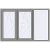 Ціноутворення Вікна 1800x1200 мм Altest Pony 375 RAL 9007 Grey aluminium з двох сторін