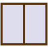 Ціноутворення Вікна 1100x1000 мм REHAU Brillant-Design WALNUT з двох сторін