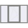 Ціноутворення Вікна 1800x1200 мм Altest Pony 375 RAL 9007 Grey aluminium з двох сторін