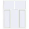 Ціноутворення Вікна 1800x2200 мм REHAU Brillant-Design Білий (RAL 9016) з двох сторін