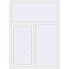 Ціноутворення Вікна 1230x1680 мм REHAU Euro 60