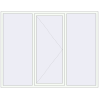 Ціноутворення Вікна 2300x1800 мм REHAU Euro 70 Білий (RAL 9016) з двох сторін