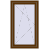 Ціноутворення Вікна 700x1200 мм REHAU Euro 70 WALNUT з двох сторін