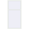 Ціноутворення Вікна 1000x2100 мм Altest Pony 375 RAL 9016 Traffic white з двох сторін