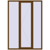 Ціноутворення Вікна 1550x2200 мм REHAU Euro 70 WALNUT з двох сторін