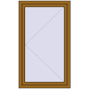 Ціноутворення Вікна 850x1440 мм REHAU Euro 60 LIGHT_OAK з двох сторін