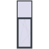 Ціноутворення Вікна 860x2660 мм REHAU Euro 70 ANTHRACITE_GREY_STRUKTURAL з двох сторін
