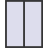 Ціноутворення Вікна 1400x1700 мм REHAU Brillant-Design ANTHRACITE_GREY_GLATT з двох сторін