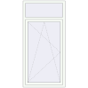 Ціноутворення Вікна 900x1850 мм REHAU Euro 70