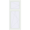 Ціноутворення Вікна 770x2010 мм REHAU Euro 60 Білий (RAL 9016) з двох сторін