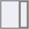 Ціноутворення Вікна 1500x1500 мм Altest Pony 375 RAL 9007 Grey aluminium з двох сторін