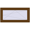 Ціноутворення Вікна 1200x600 мм REHAU Brillant-Design WALNUT ззовні